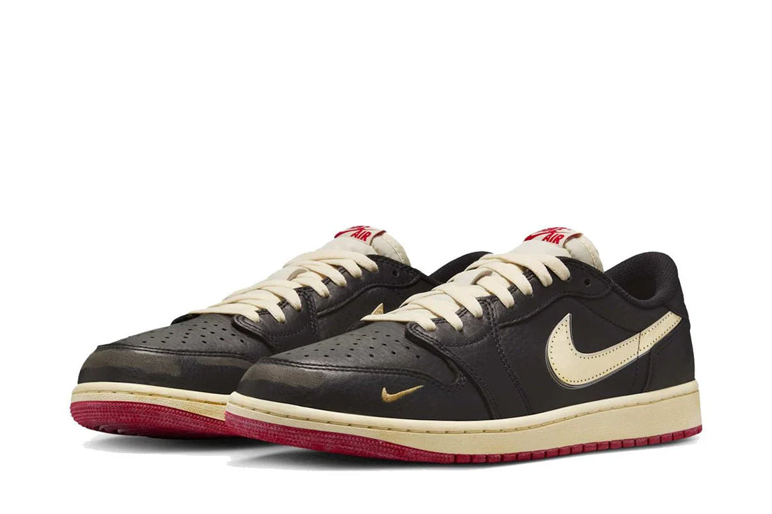 Air Jordan 1 Low OG x Nigel Sylvester Better With Time Preto