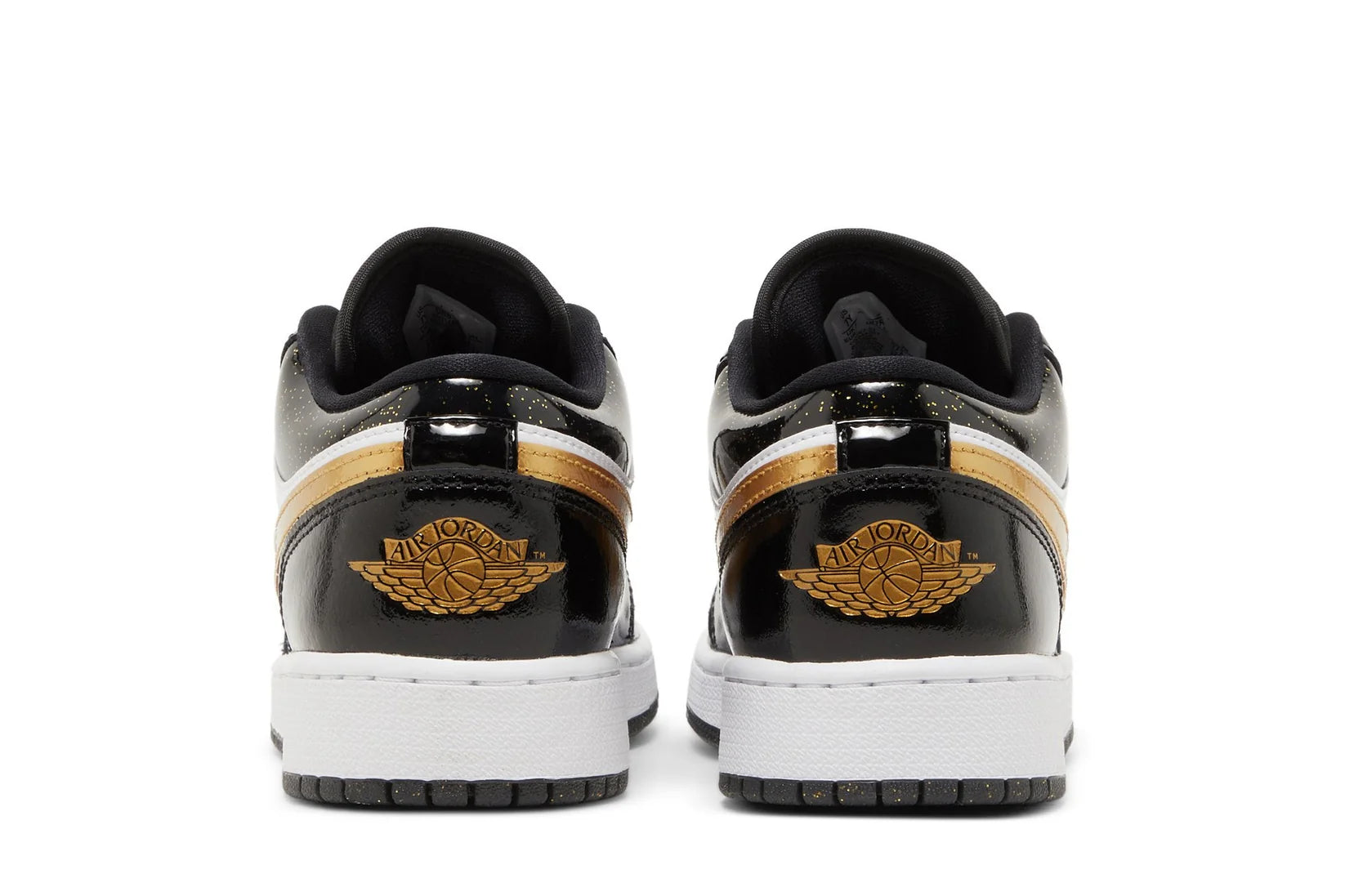 Air Jordan 1 Low SE Gs "Gold Toe" Preto