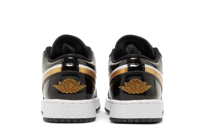 Air Jordan 1 Low SE Gs &quot;Gold Toe&quot; Preto