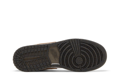 Air Jordan 1 Low SE Gs &quot;Gold Toe&quot; Preto