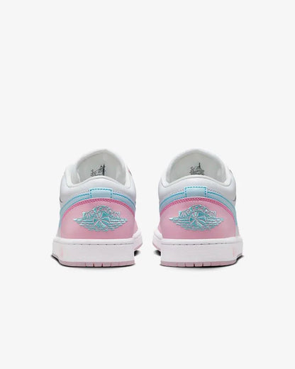 Air Jordan 1 Low Se Paw Print Pink Foam Rosa