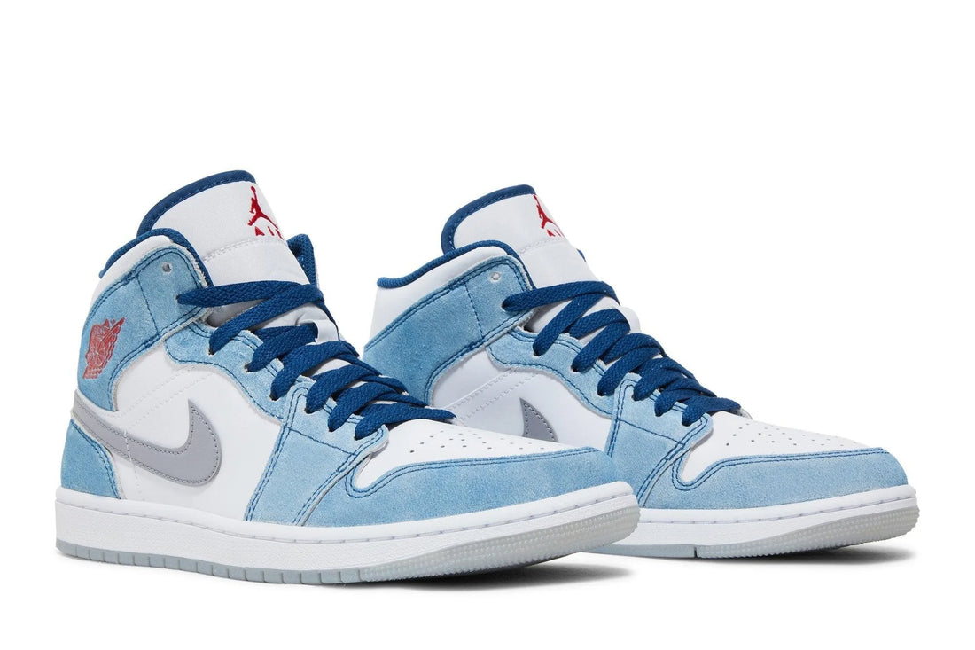 Air Jordan 1 Mid SE French Blue Azul