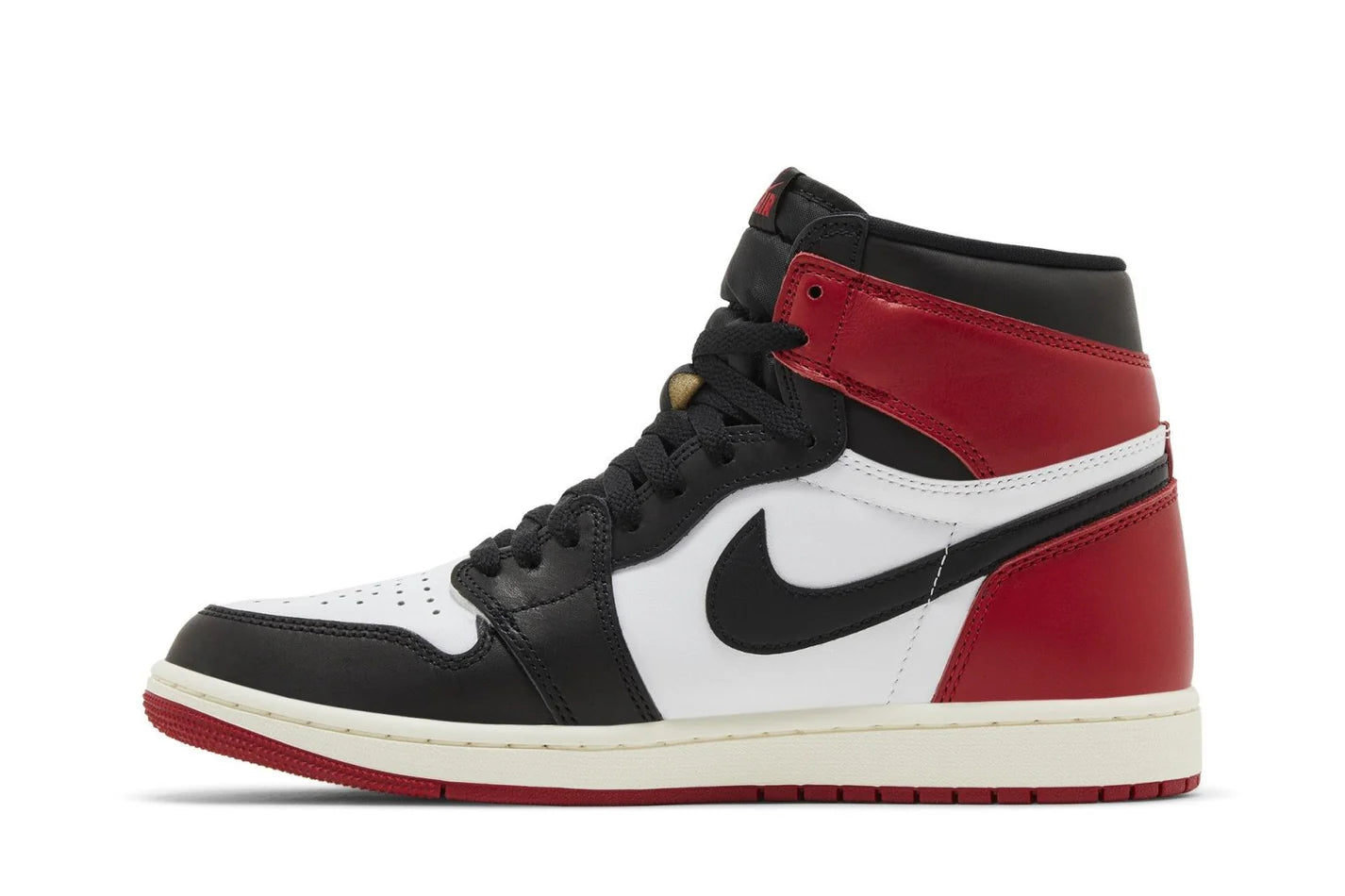 Air Jordan 1 Retro High OG Black Toe Reimagined Vermelho