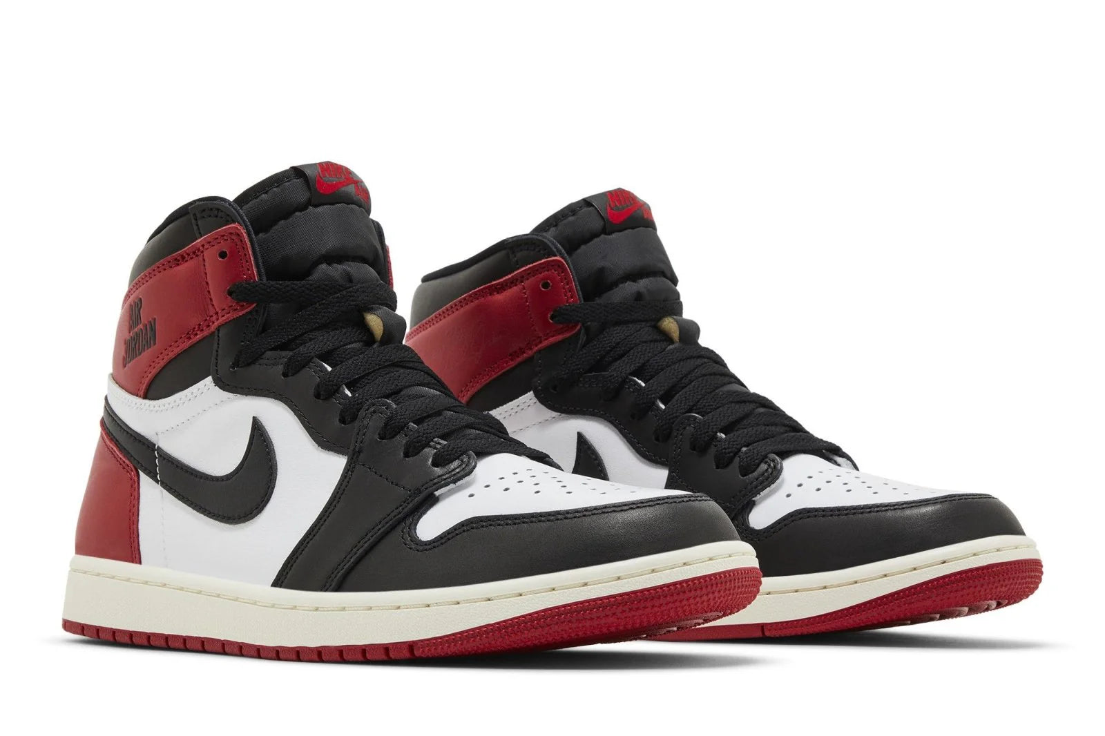 Air Jordan 1 Retro High OG Black Toe Reimagined Vermelho