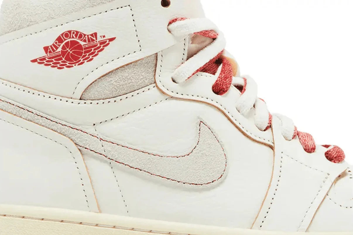 Air Jordan 1 Retro High Rare Air Sail Cinnabar Bege