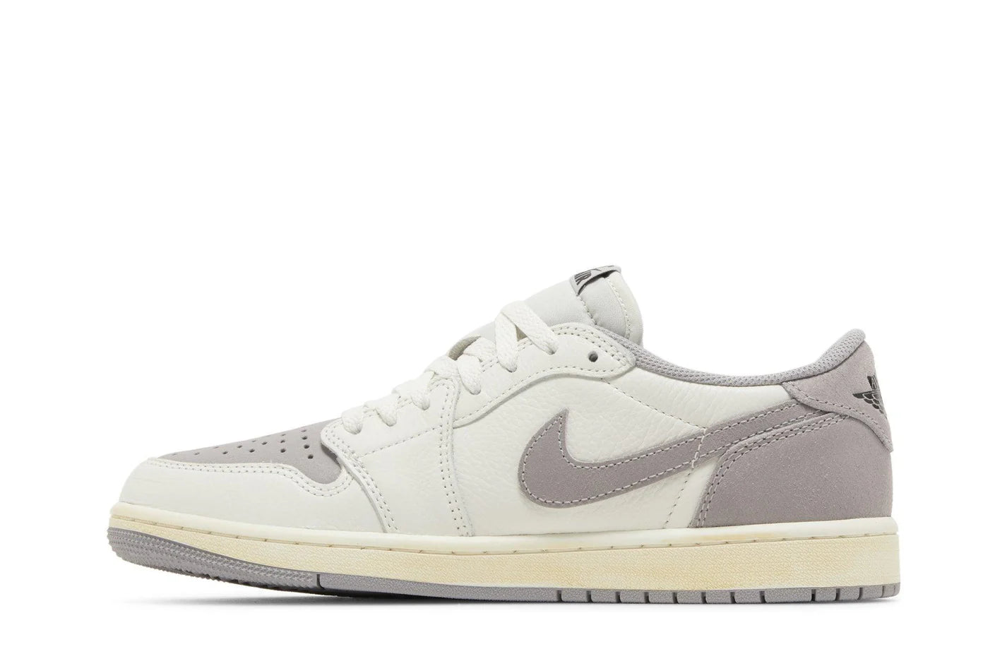 Air Jordan 1 Retro Low OG 'Atmosphere Grey' Roxo