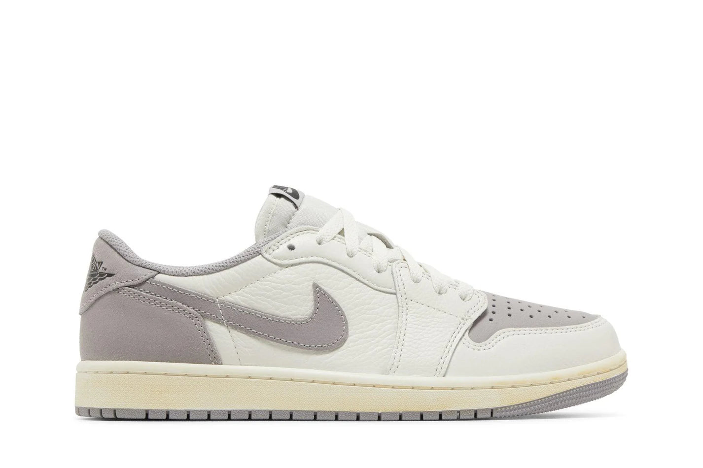 Air Jordan 1 Retro Low OG 'Atmosphere Grey' Roxo