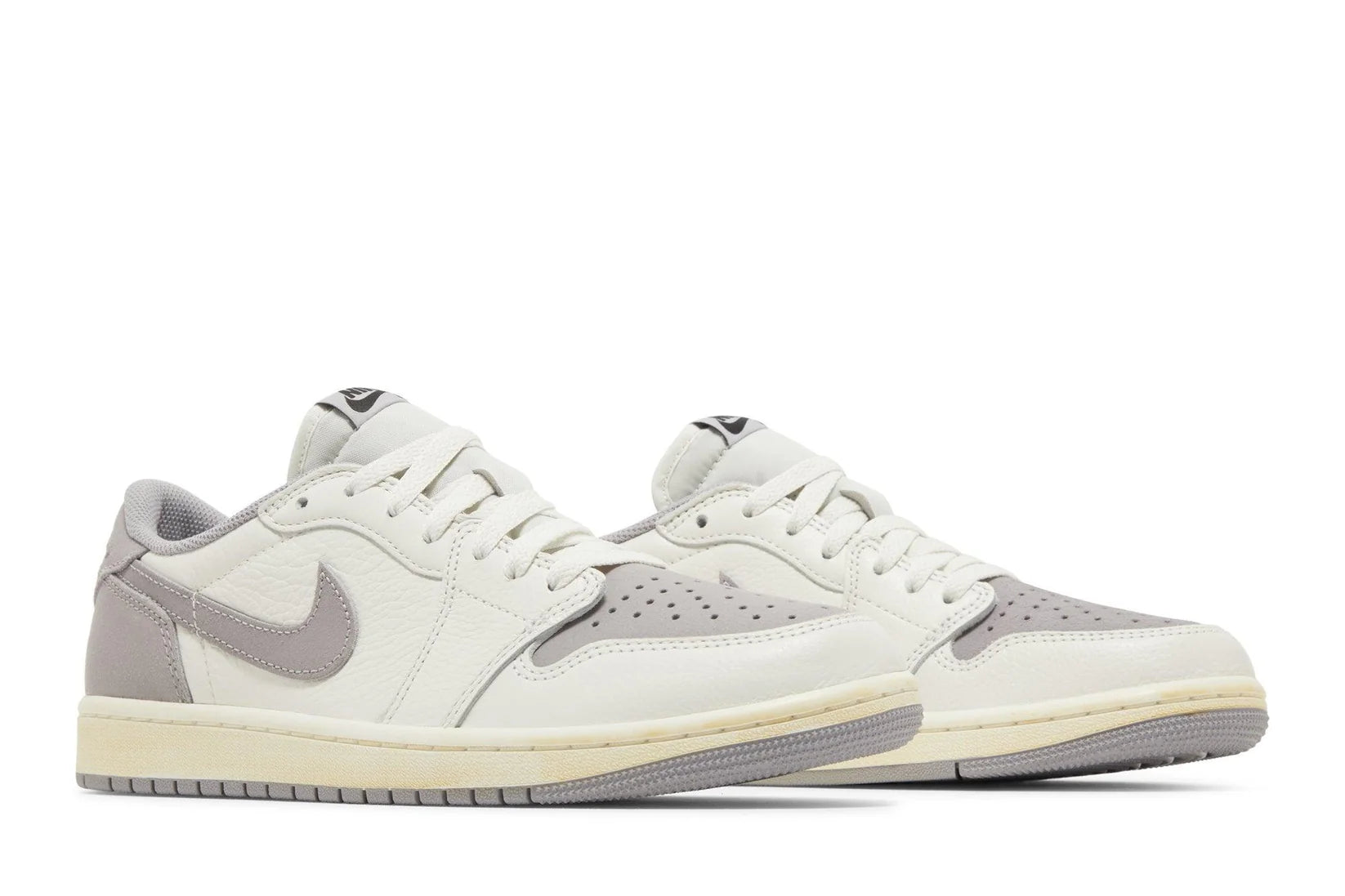 Air Jordan 1 Retro Low OG 'Atmosphere Grey' Roxo