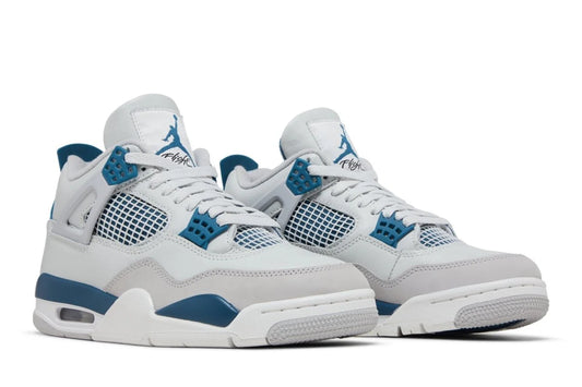 Air Jordan 4 Retro Military Blue Branco