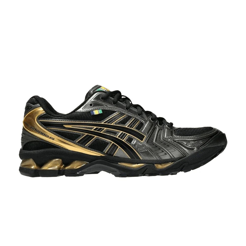 Asics Gel-Kayano 14 x Senna Black Gold Preto