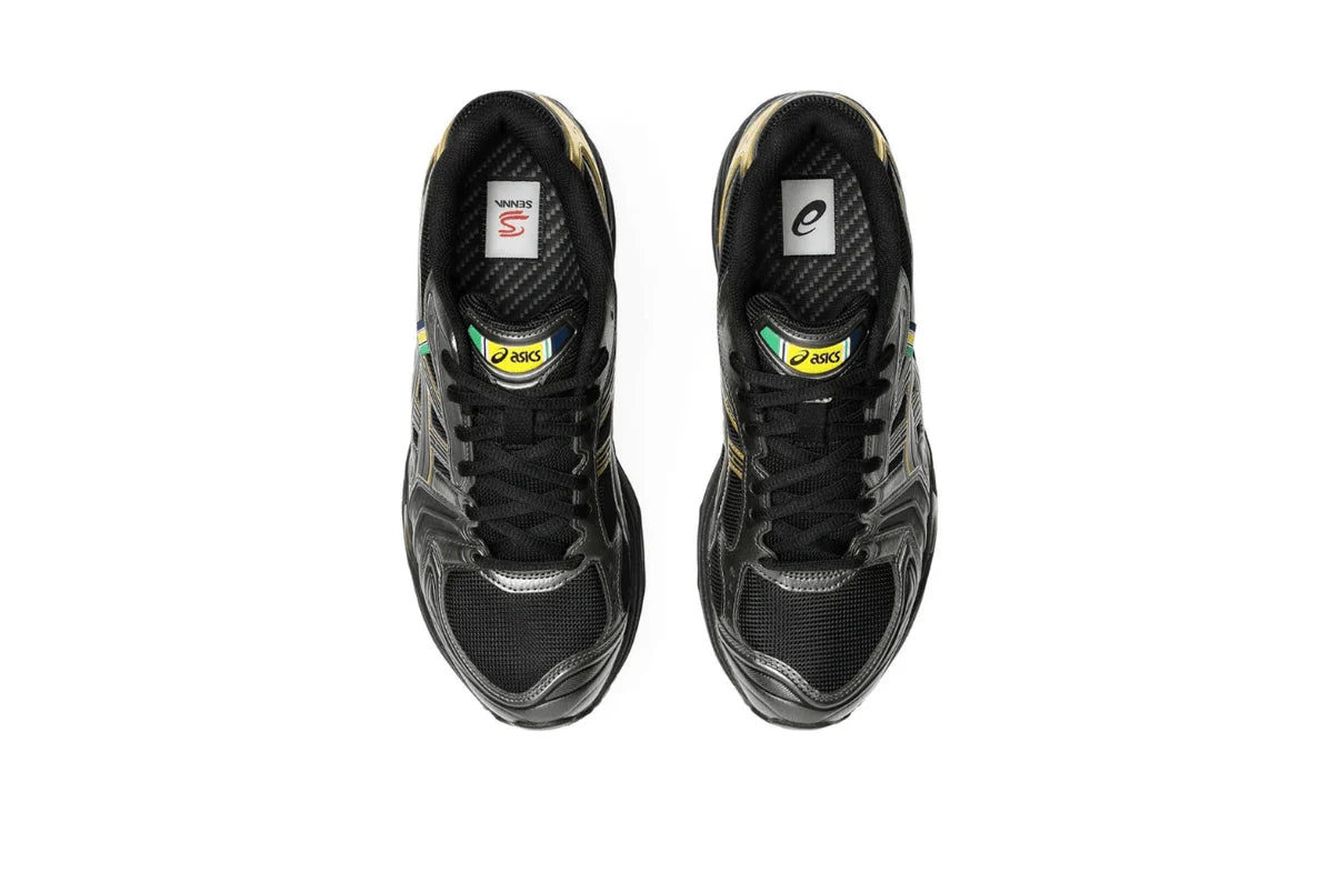 Asics Gel-Kayano 14 x Senna Black Gold Preto