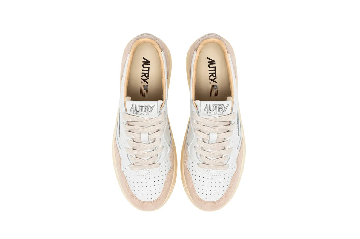 Autry Medalist Low LS75 Branco