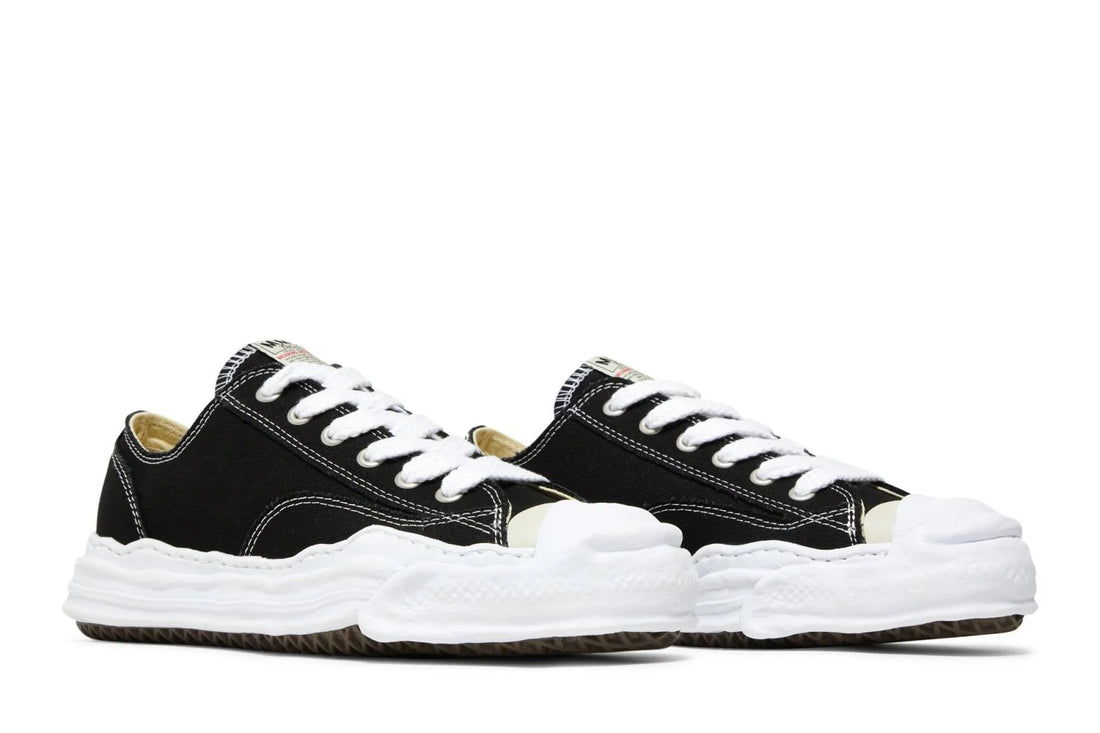 Maison Mihara Yasuhiro Hank OG Sole Canvas Low Preto