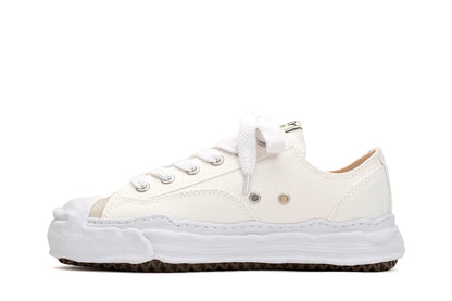 Maison Mihara Yasuhiro &quot;Hank&quot; OG Sole Canvas Low-top White Branco