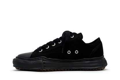 Maison Mihara Yasuhiro &quot;Peterson&quot; OG Sole Canvas Low-top Black Preto