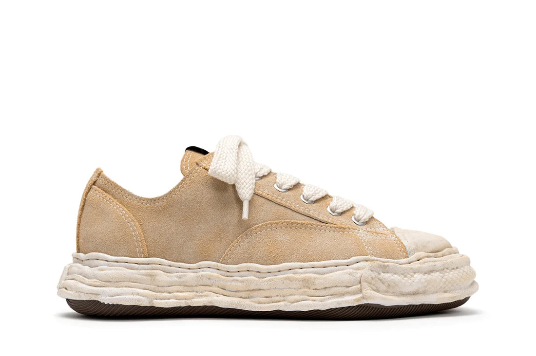 Maison Mihara Yasuhiro "PETERSON23" OG Sole Vintage Suede Low-top Bege