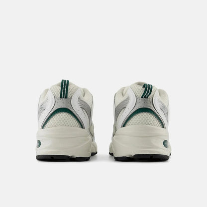 New Balance 530 Sea Salt White Marsh Green Branco