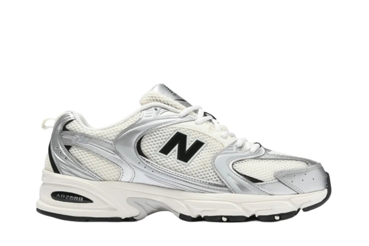 New Balance 530 Silver Black Cinza - PRONTA ENTREGA