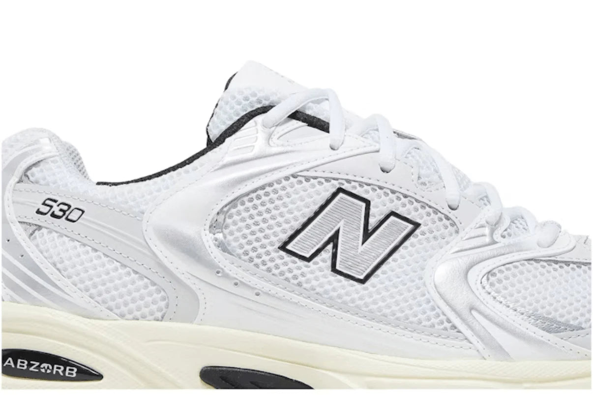 New Balance 530 Silver Cream Prateado