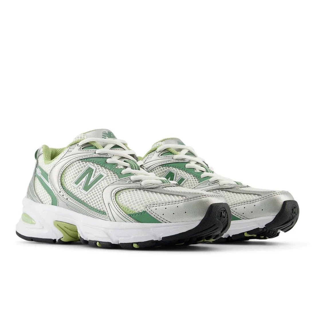 New Balance 530 White Green Matcha Verde