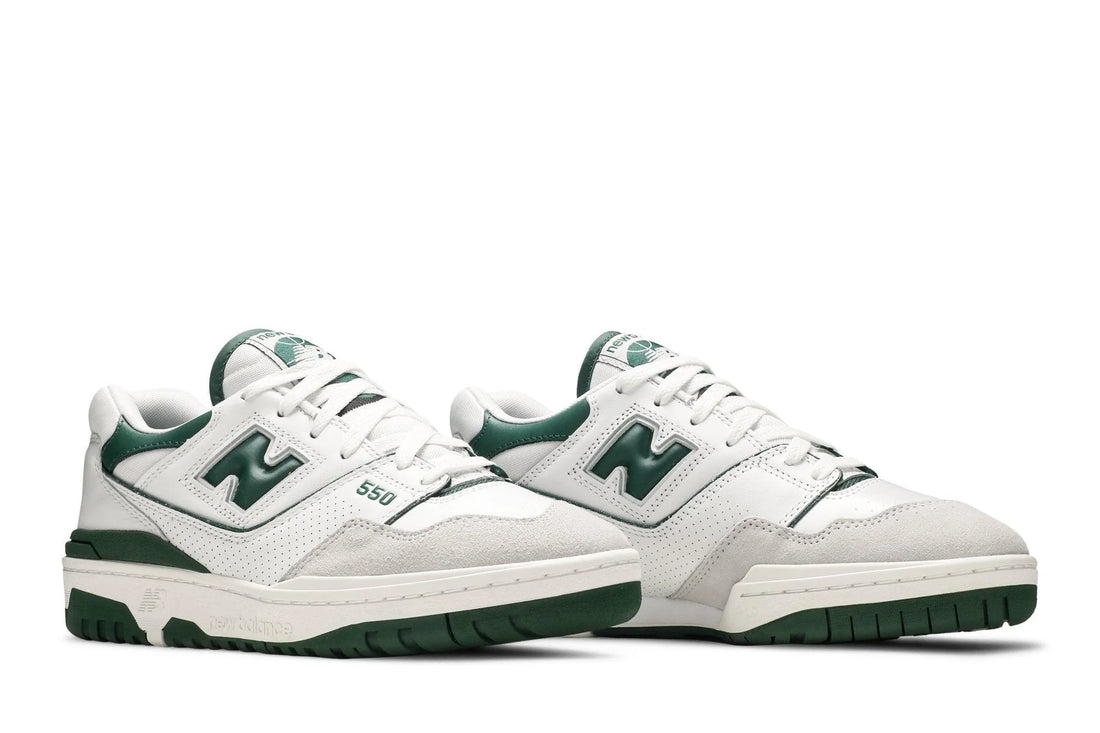 New Balance 550 White Pine Green Branco/Verde