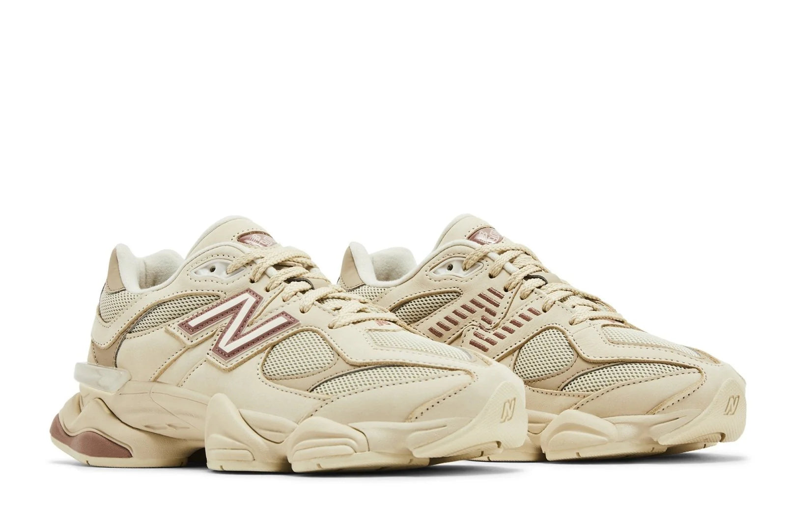 New Balance 9060 Bone Sparrow Marrom - PRONTA ENTREGA