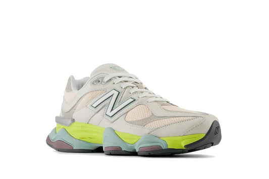 New Balance 9060 Moonbeam Vintage Rose Lime Colorido