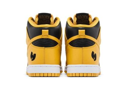 Nike Dunk High x Wu Tang Clan Black and Pollen Amarelo
