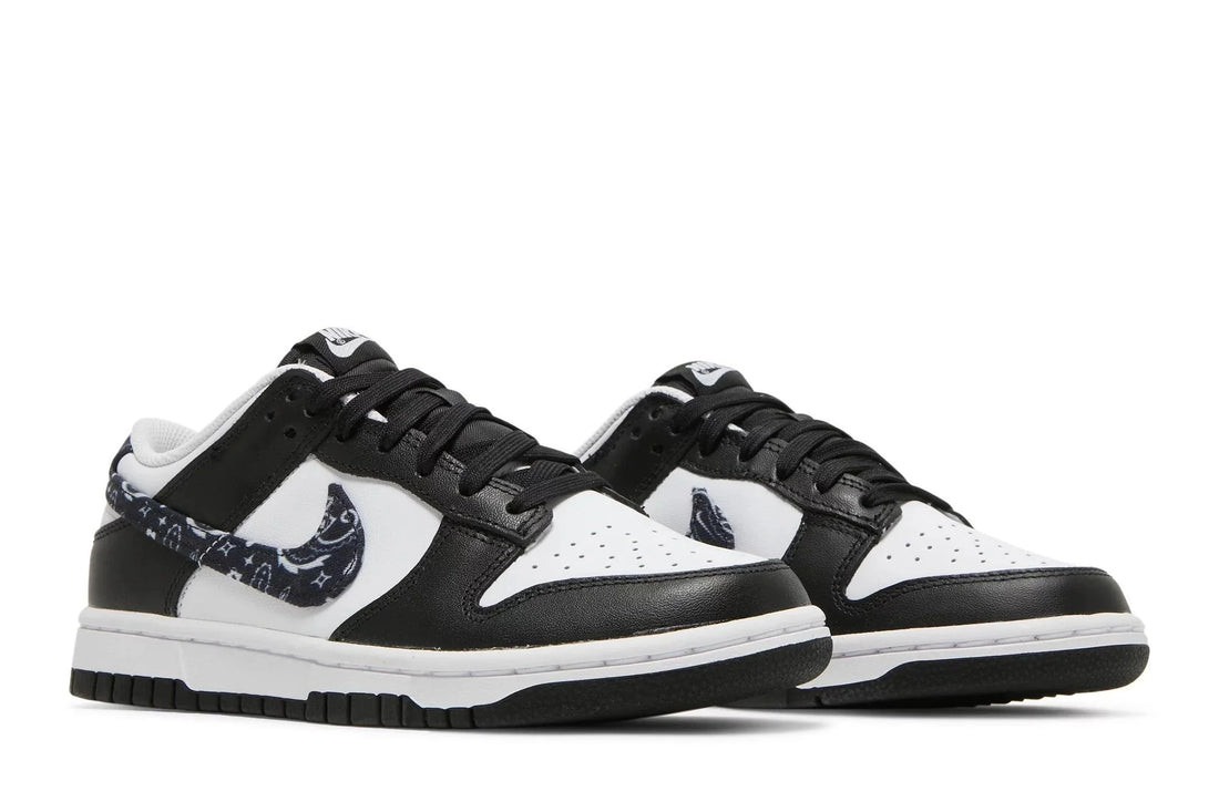 Nike Dunk Low Black Paisley Preto
