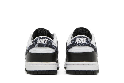 Nike Dunk Low Black Paisley Preto