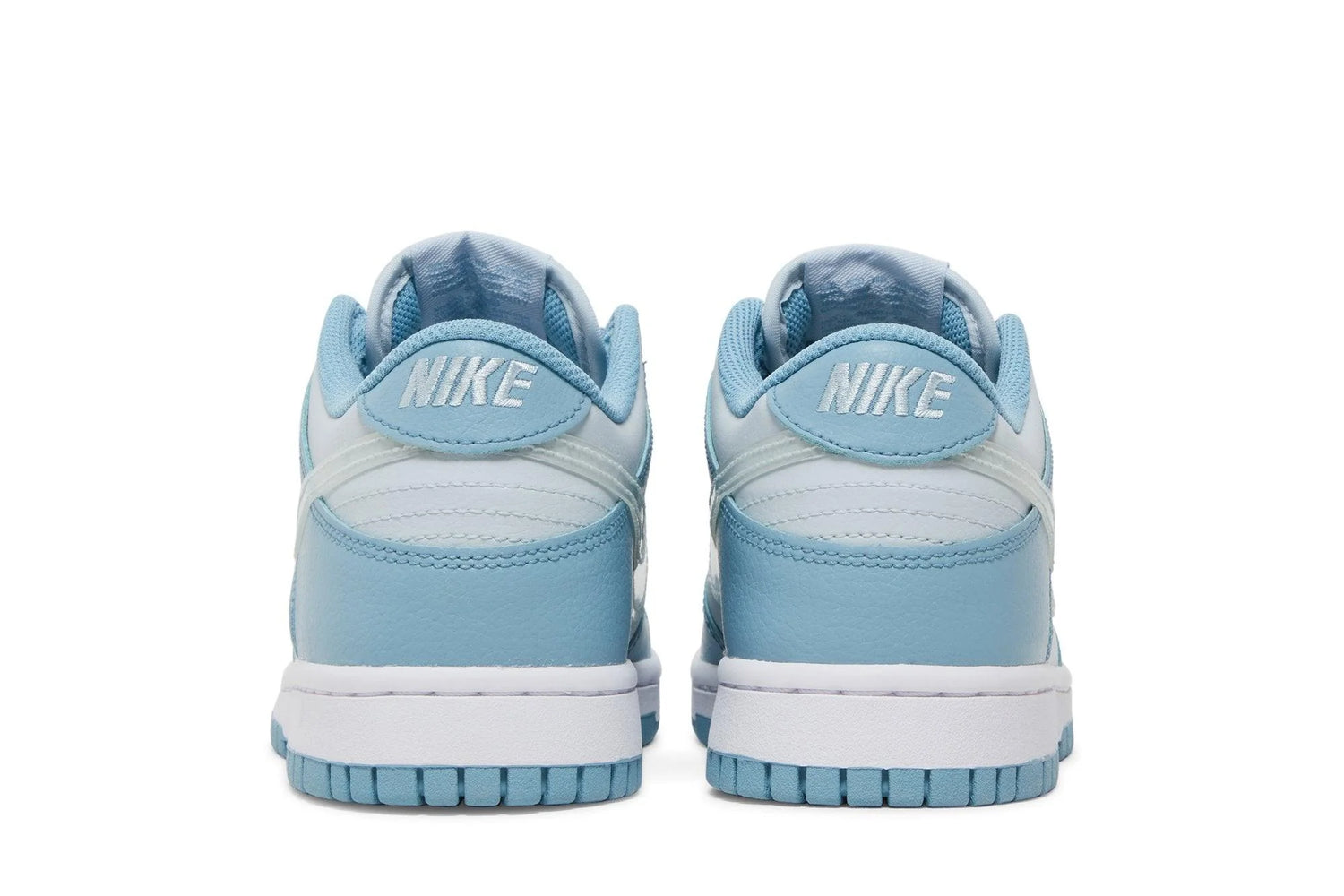 Nike Dunk Low Blue Clear Swoosh Azul
