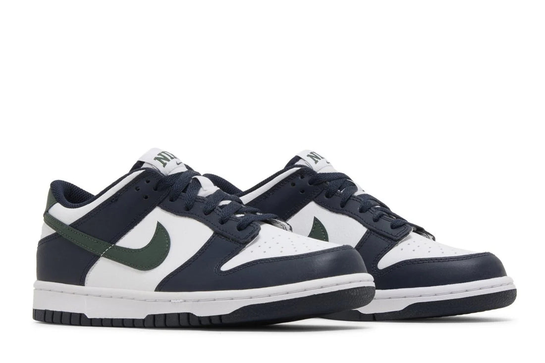 Nike Dunk Low Obsidian Vintage Green Azul Marinho