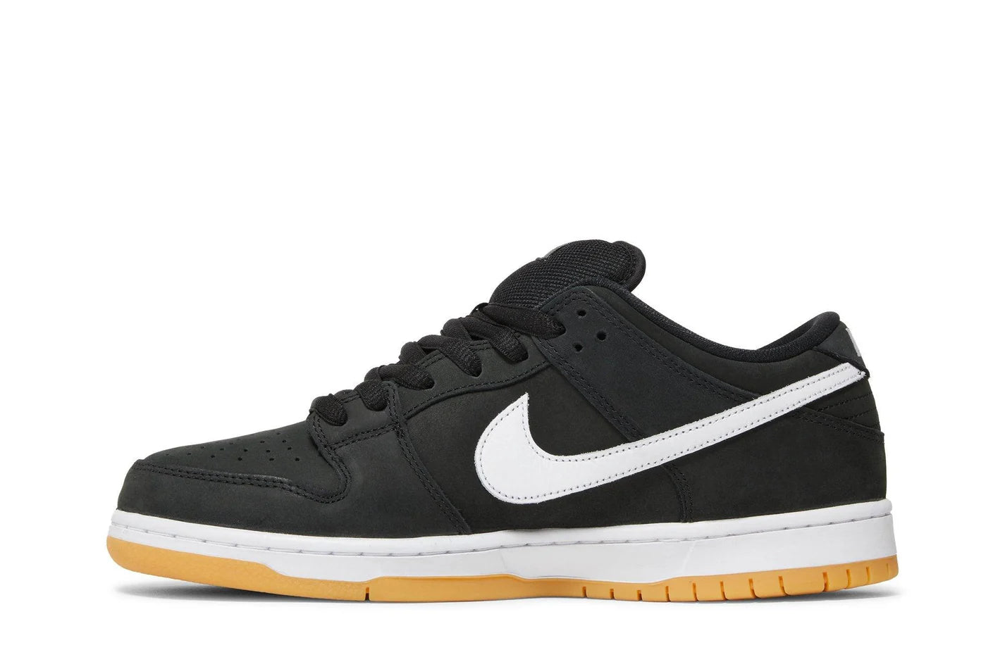Nike SB Dunk Low Pro ISO Black Gum Preto