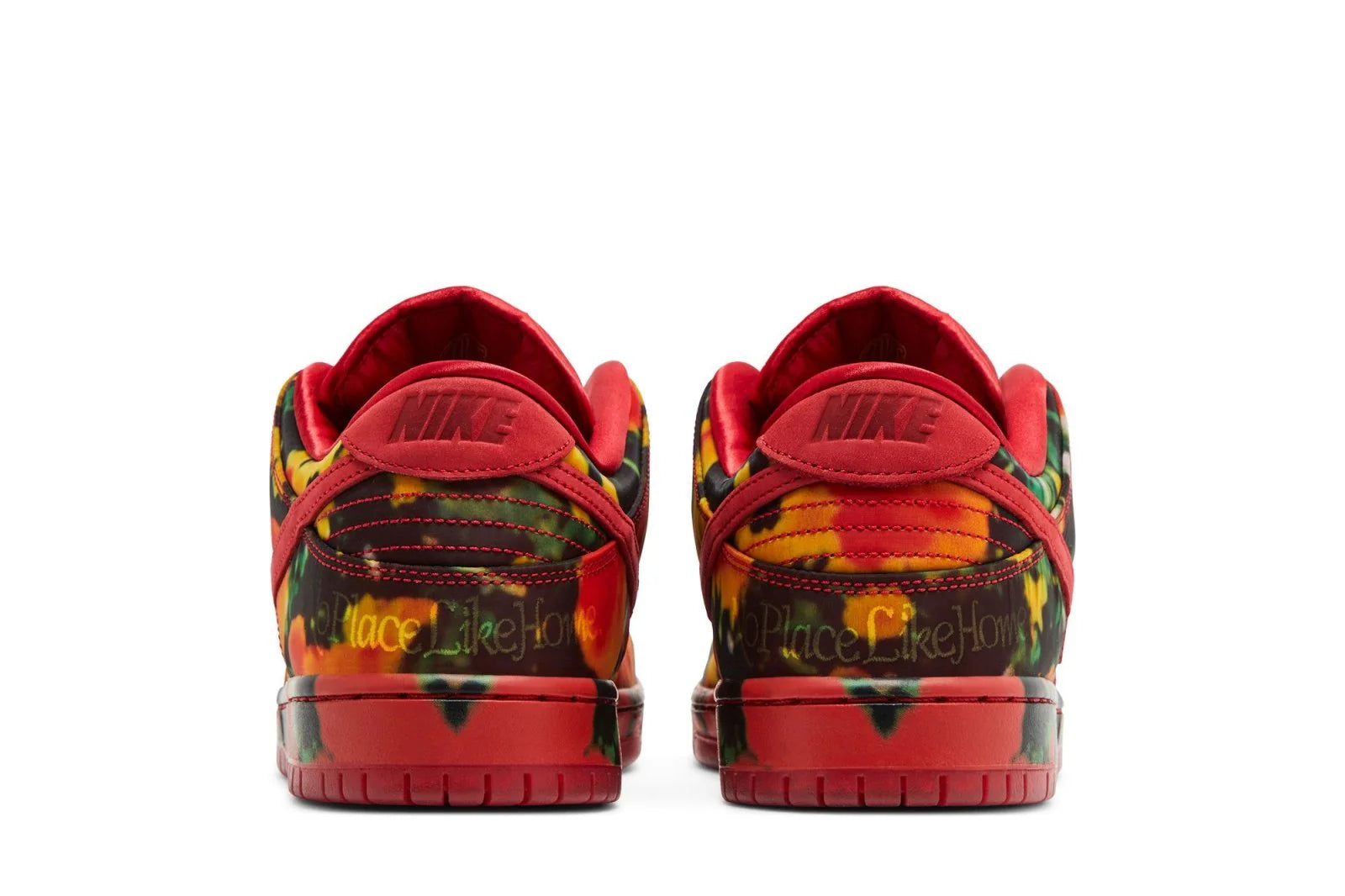 Nike Sb Dunk Low x The Wizard of OZ Poppy Field Vermelho