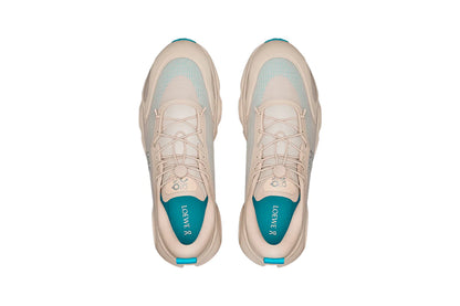 On Running Cloudsolo Loewe Sand Turquoise Bege