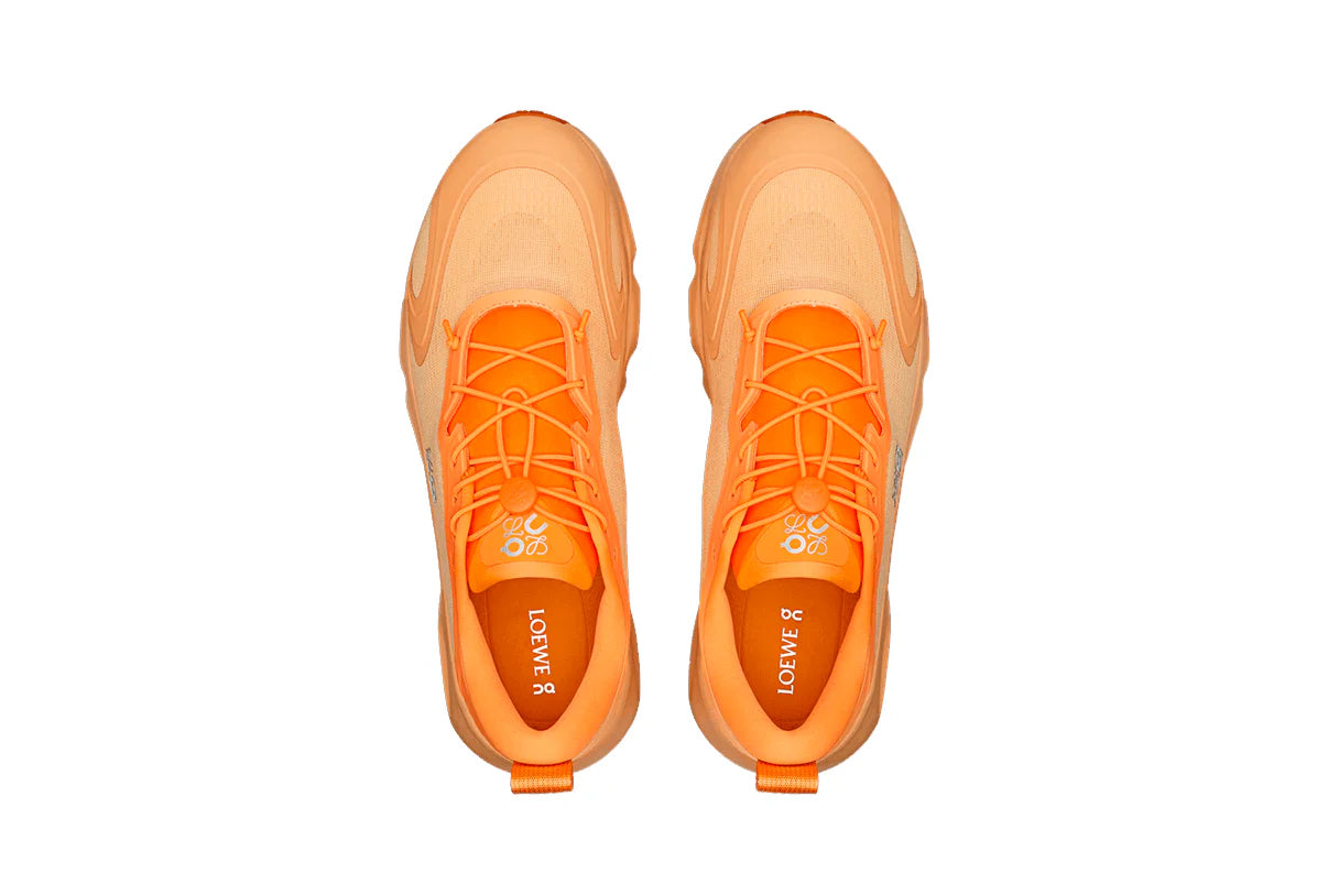On Running Cloudsolo Loewe White Orange Laranja