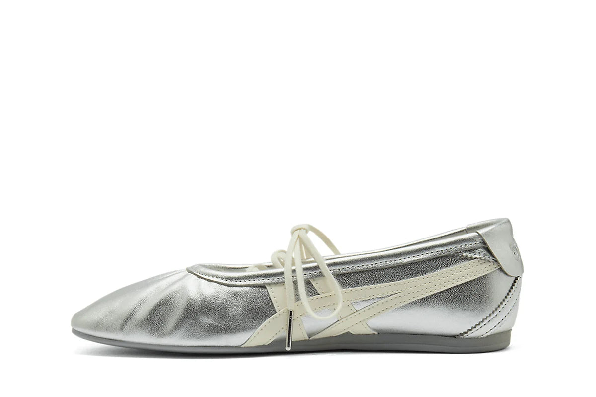 Onitsuka Tiger Gymnarina Silver Cream Prateado