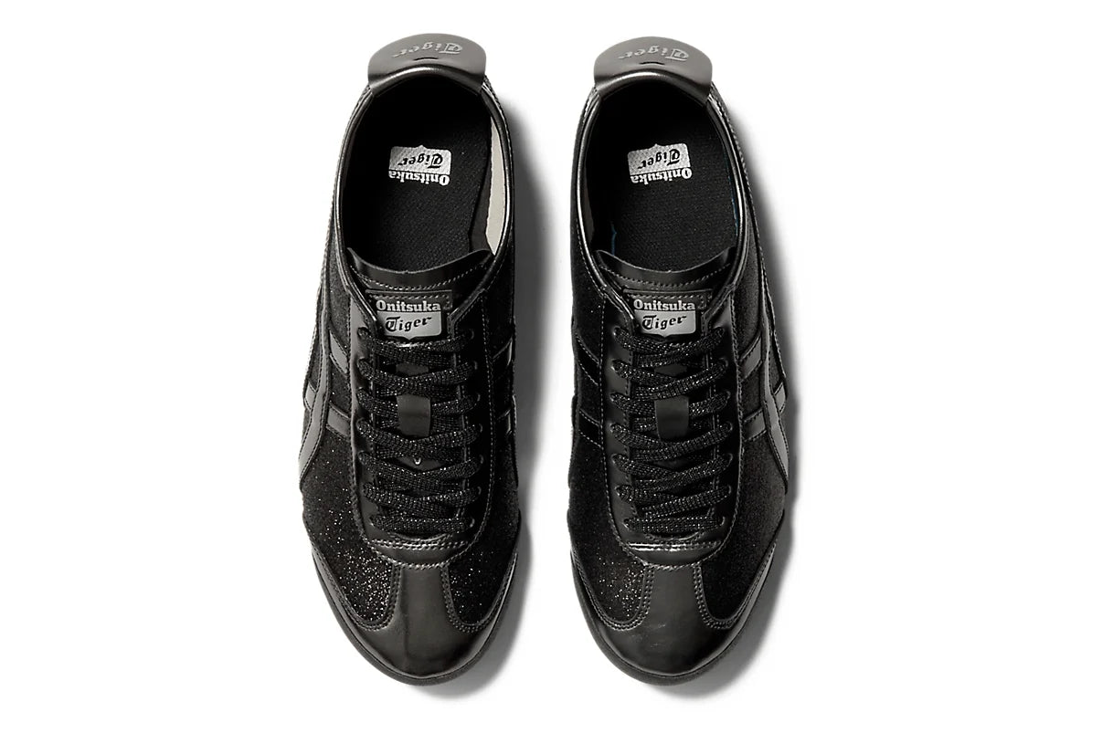 Onitsuka Tiger Mexico 66 Glitter Pack Black Gunmetal Preto