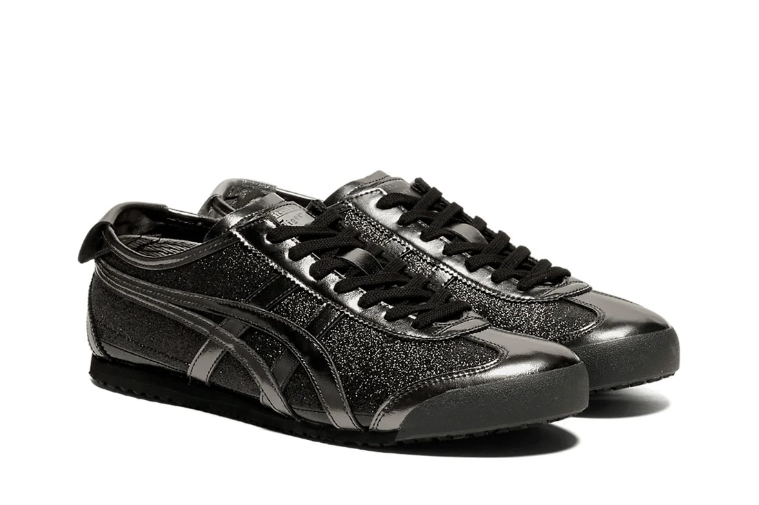 Onitsuka Tiger Mexico 66 Glitter Pack Black Gunmetal Preto