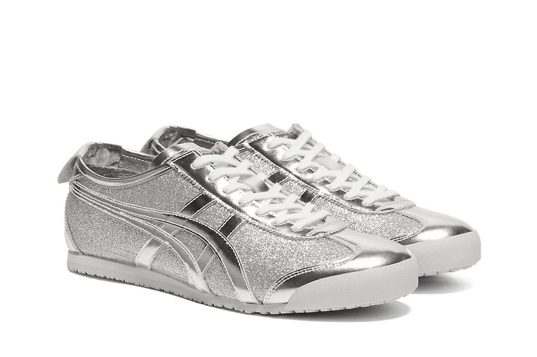 Onitsuka Tiger Mexico 66 Glitter Pack Pure Silver Prateado