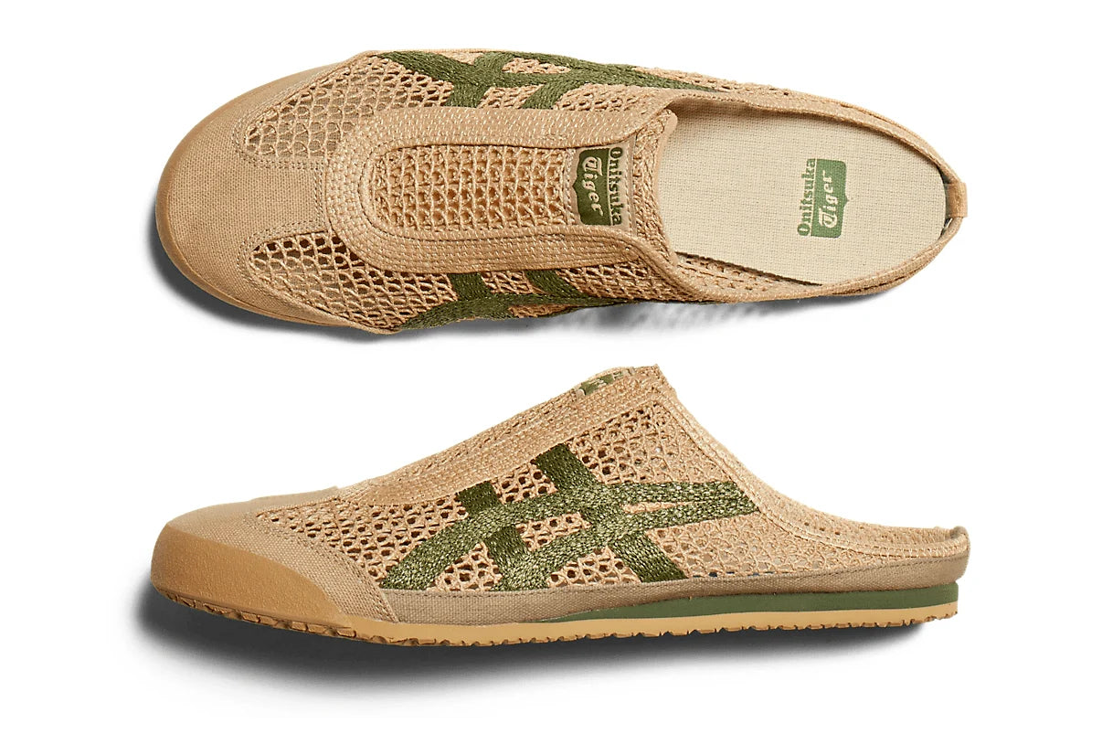 Onitsuka Tiger Mexico 66 Sabot Beige Green Bege