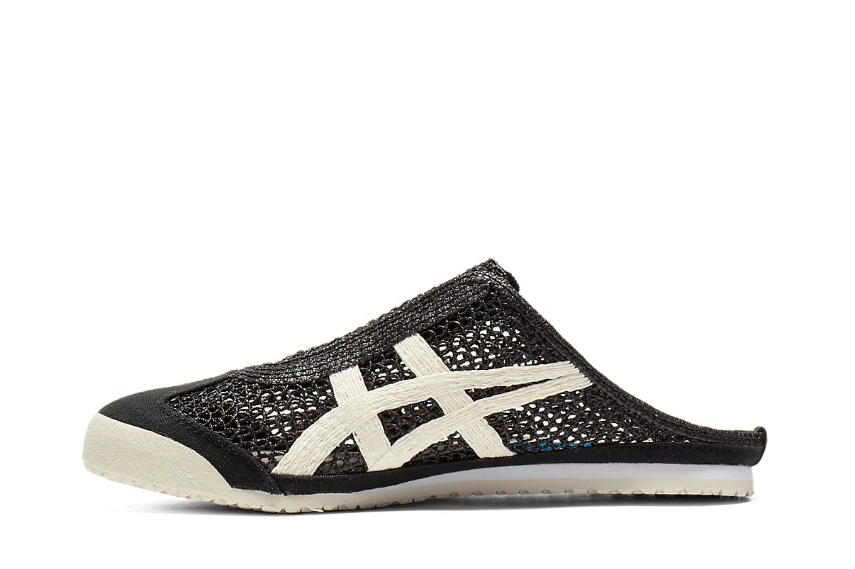 Onitsuka Tiger Mexico 66 Sabot Black Cream Preto