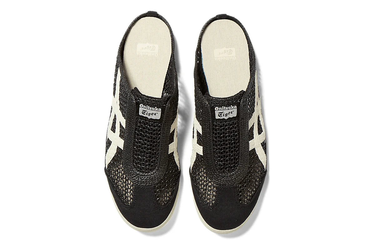 Onitsuka Tiger Mexico 66 Sabot Black Cream Preto