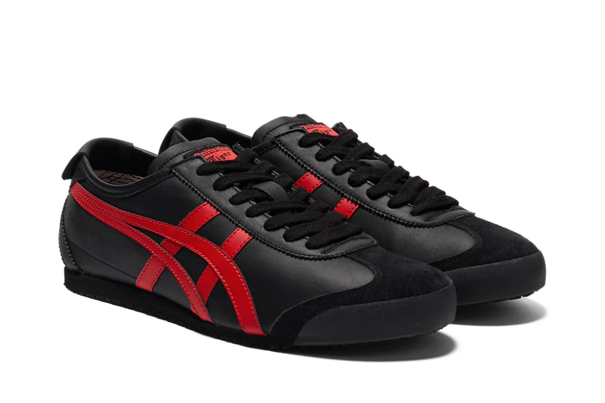 Onitsuka Tiger Mexico 66 SD Black Classic Red Preto