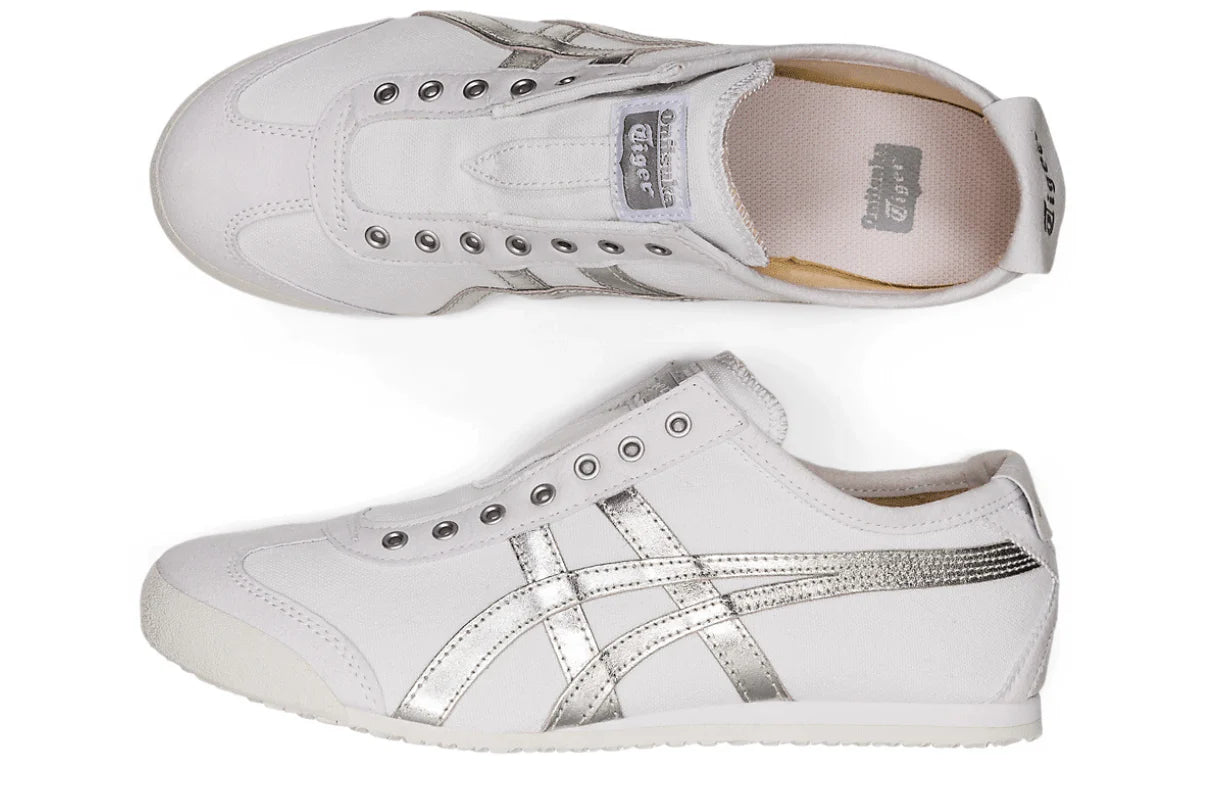 Onitsuka Tiger Mexico 66 Slip-On White Pure Silver Prateado