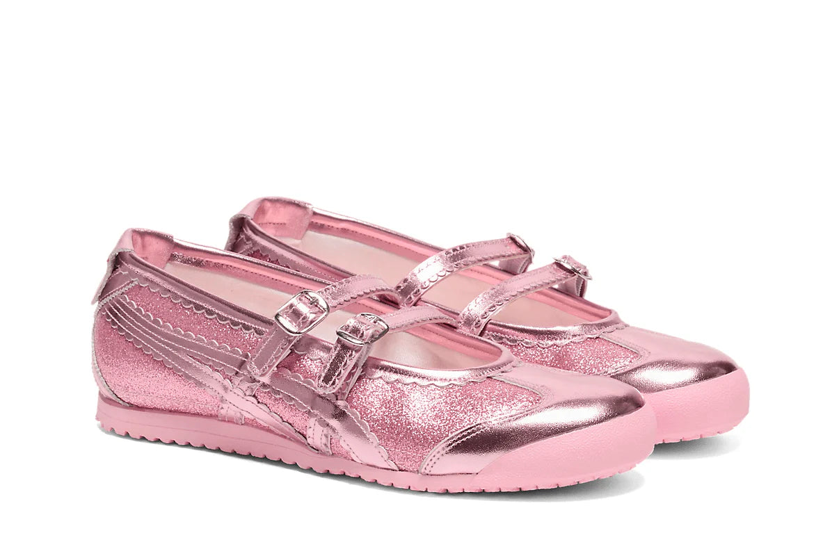 Onitsuka Tiger Mexico 66 TGRS Pink Cameo/Cotton Candy Glitter Pack Rosa