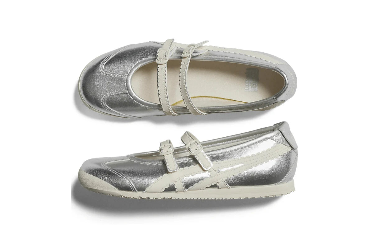 Onitsuka Tiger Mexico 66 TGRS Silver Cream Prateado