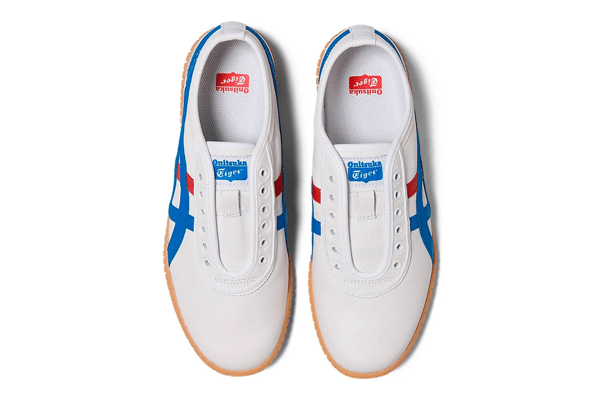 Onitsuka Tiger Tsunahiki Slip-On White/Directoire Blue Branco