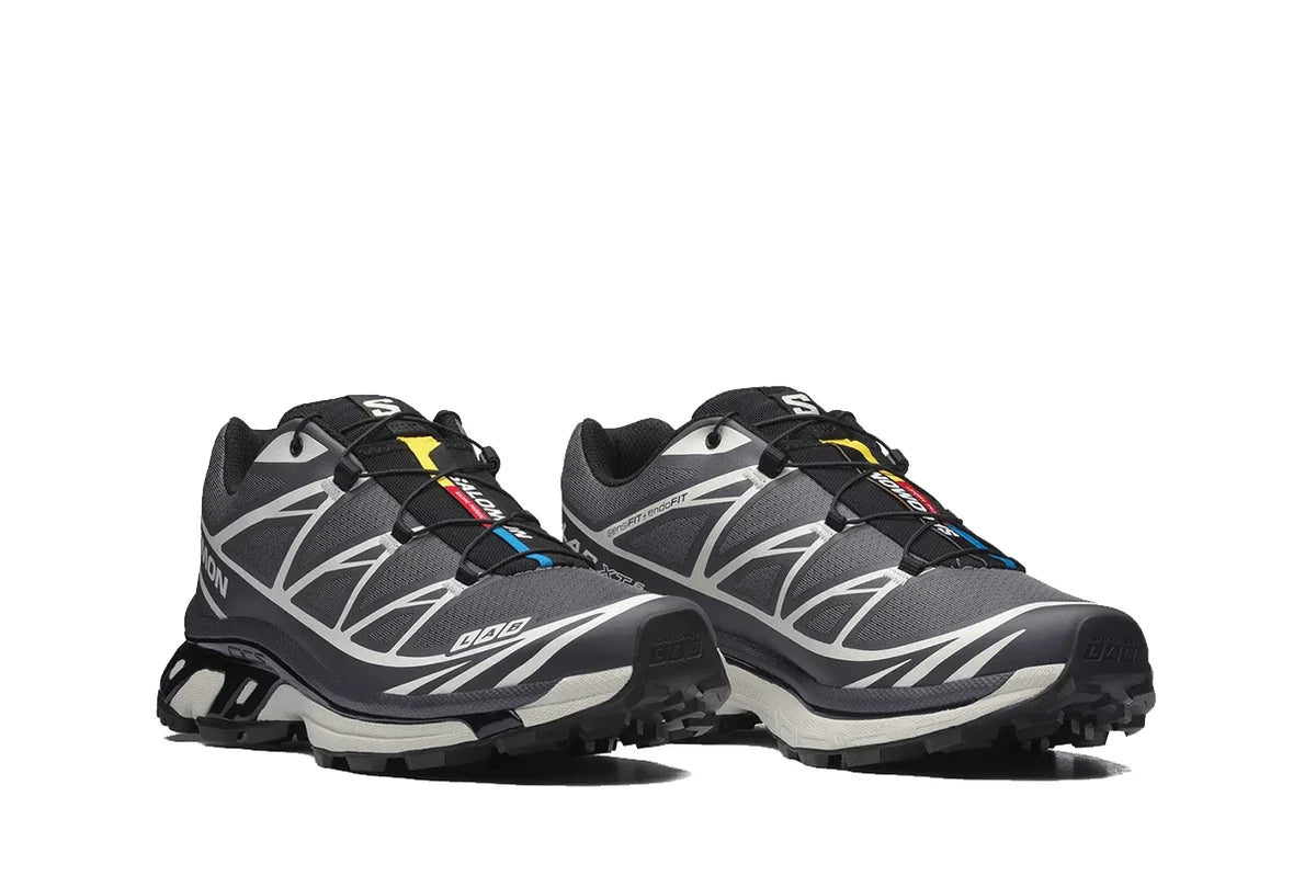 Salomon XT-6 Black Asphalt Castlerock Cinza