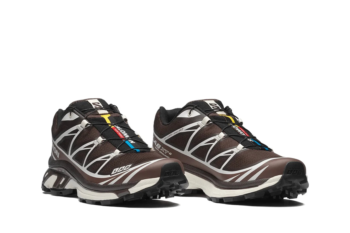 Salomon XT-6 Black Coffee French Roast Vanilla Ice Marrom